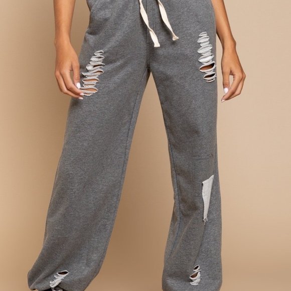 Joggers - "Heather Charcoal" - Picture 2 of 5